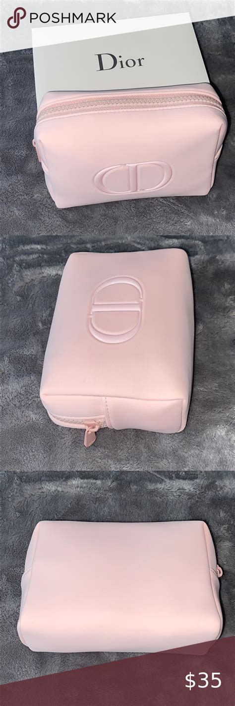 how to get free dior makeup bag|christian Dior pink makeup bag.